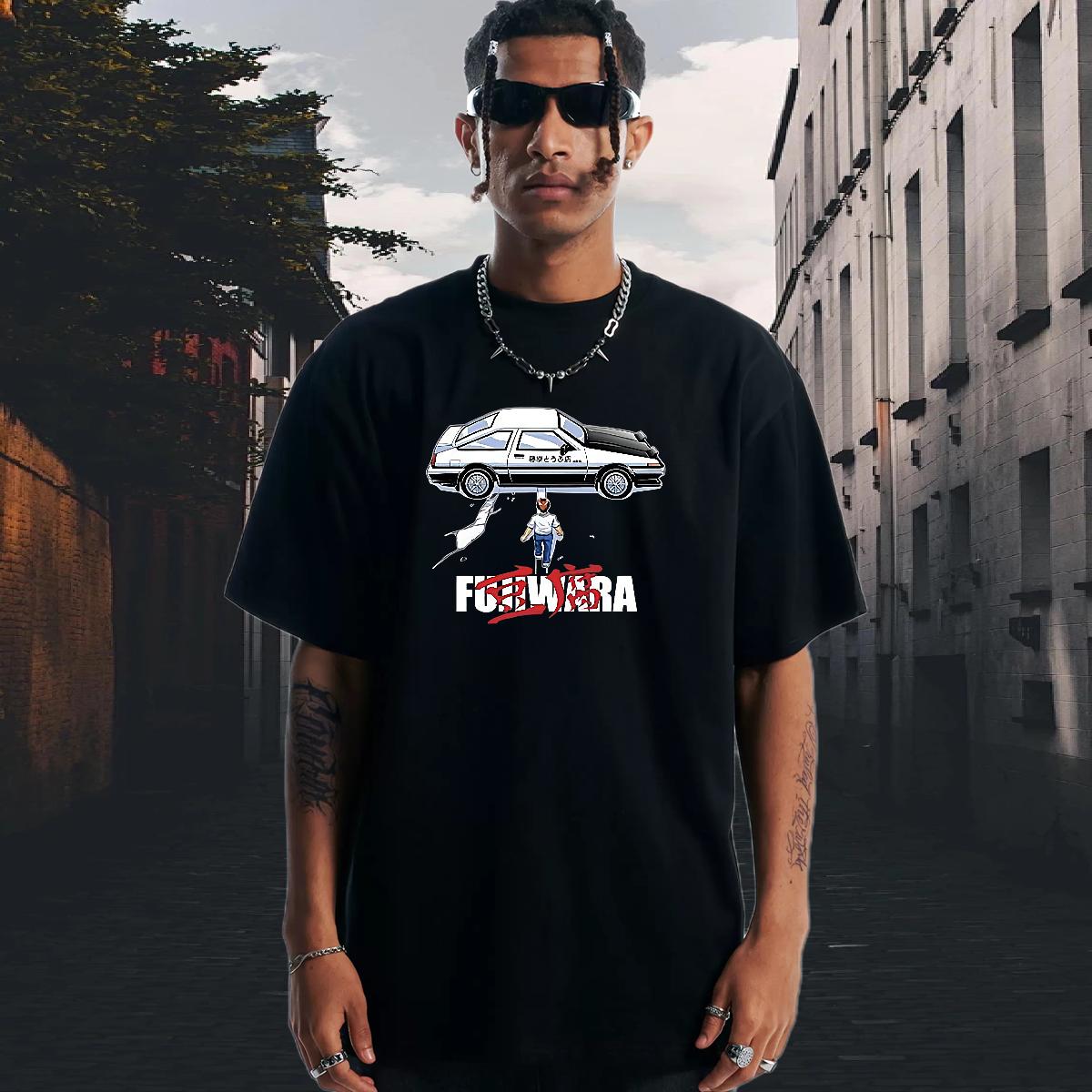 Cool T Shirts Men Crew Neck Cotton Daily Outfit Men Clothes T-Shirt DIY Printed Fashion Tee Shirt