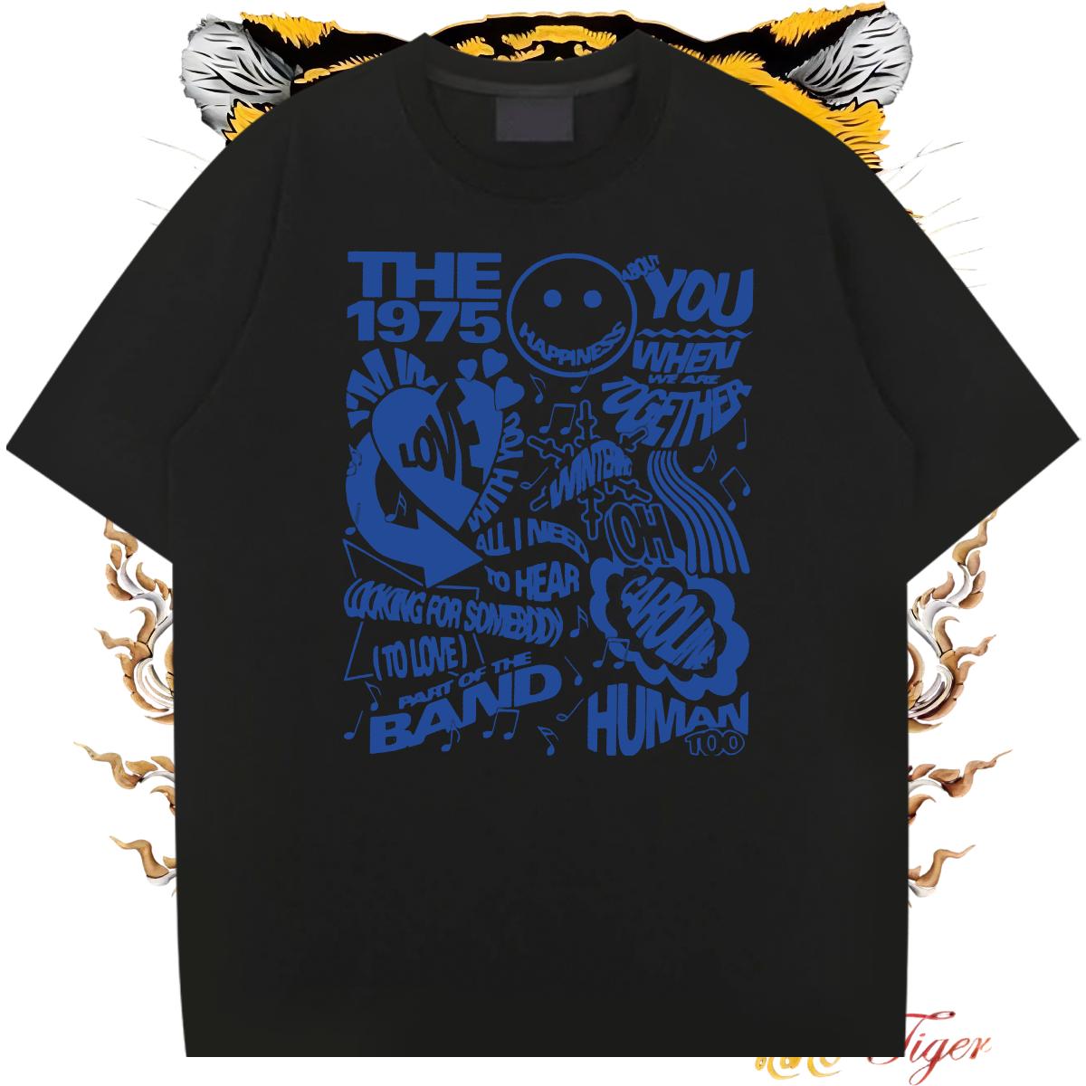 Classic Man T Shirts Summer Casual O-Neck Short Sleeve Cotton Men Tops Tees Fashion DIY Logo Polos