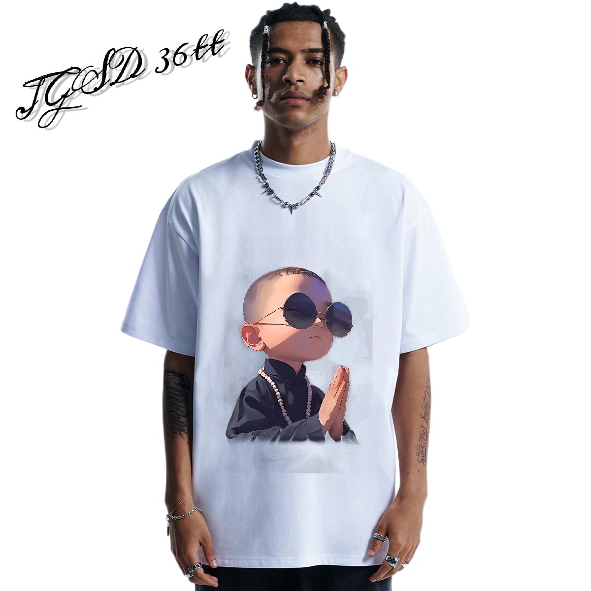2024 DIY Man T Shirts Custom Printed Mens Tshirts Casual Daily Wear Cotton Breathable Cool Tee Shirt