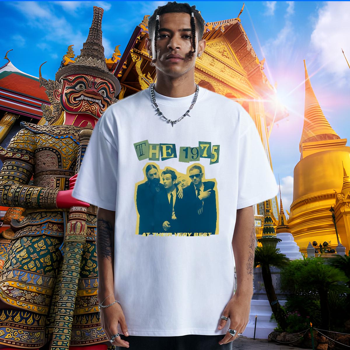Soft T-Shirts for Men Anime Printing Street Breathable Crew Neck Cotton Mens Tshirts 2024 Cartoon Printing S-3XL Clothes