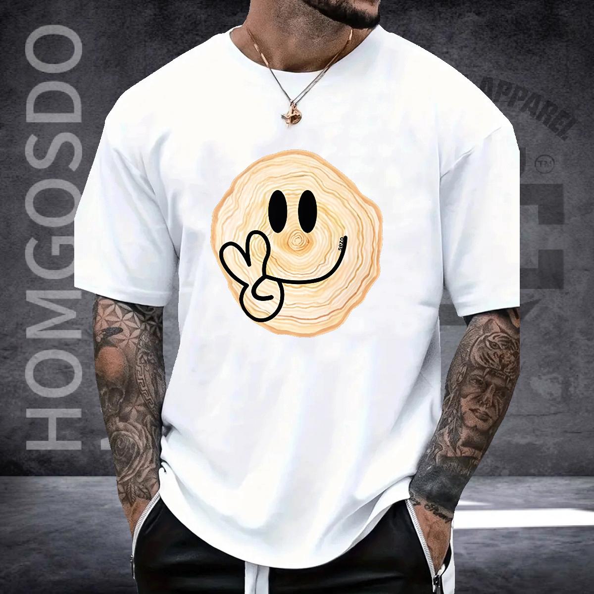 DIY Men T Shirts White Plus Size Mens Tshirts Sport Short sleeve Cotton Soft Loose Fit Top Tees