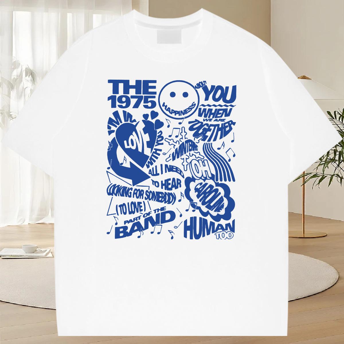 Loose T-Shirts Daily Wear Short Sleeve Cotton O-Neck Men Tops Tees Designer Oversized S-3XL Tees Shirts