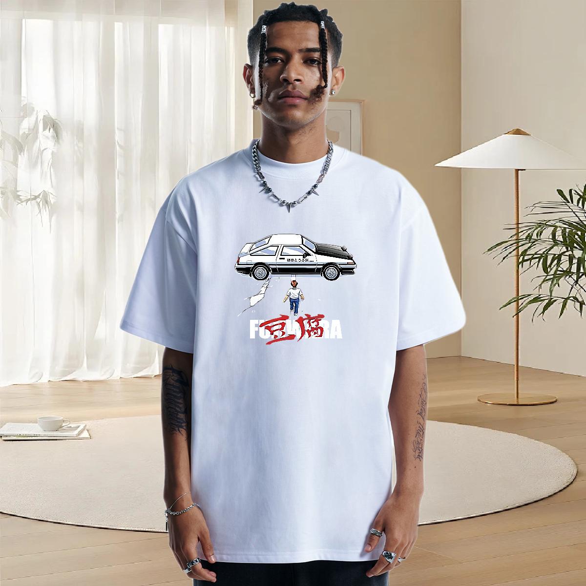 5A T shirt Short sleeve Cotton Soft Daily Wear Men Tops Tees Custom Anime 2024 DIY Wear