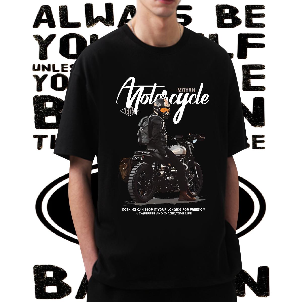 Fashion Design T Shirt For Man Anime Hip Hop Street Couples T Shirts O-Neck Short Sleeve Cotton Loose Top Tees