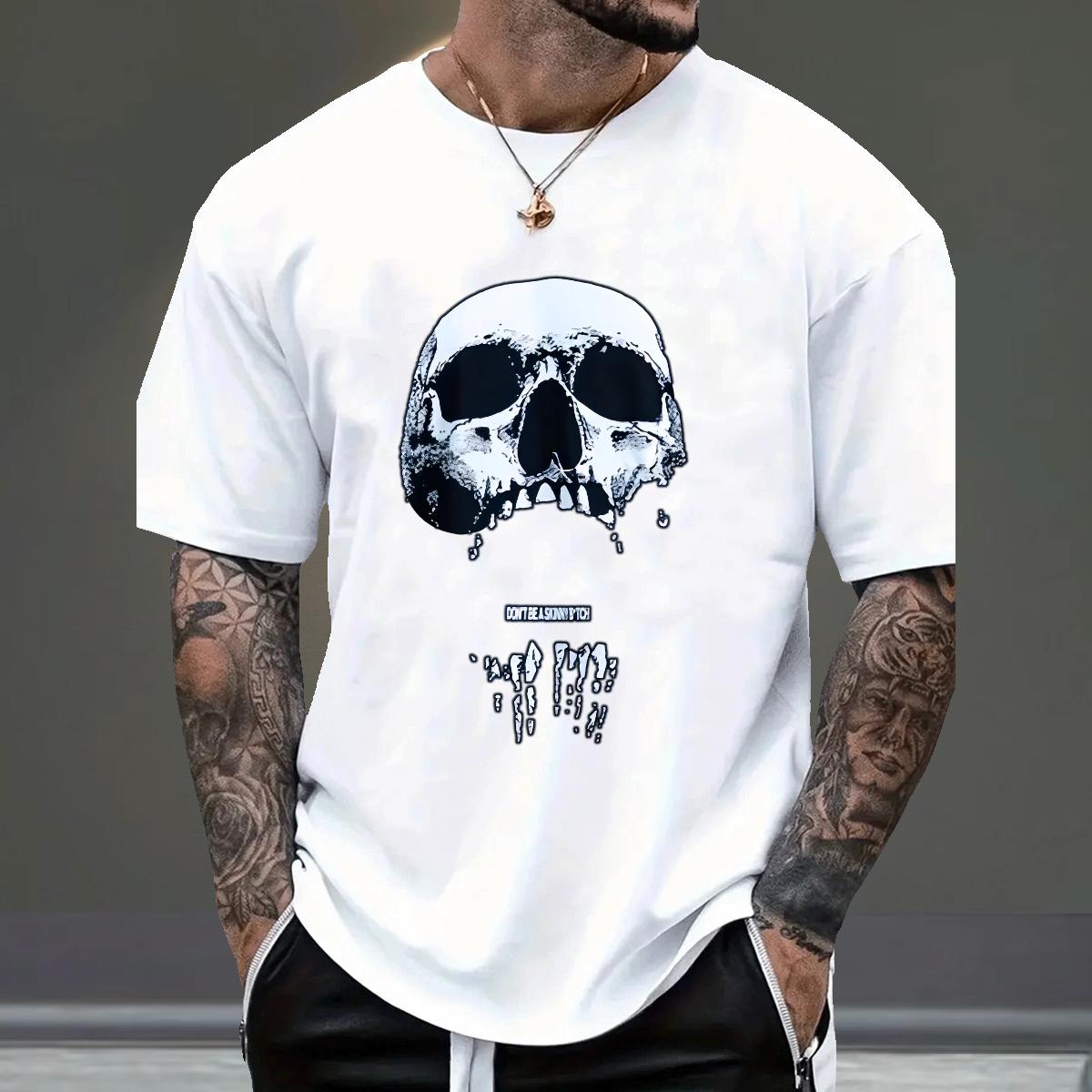 Soft T Shirts Men Hip Hop Street 180g Cotton Tshirts Brand DIY Printed Tops Tees