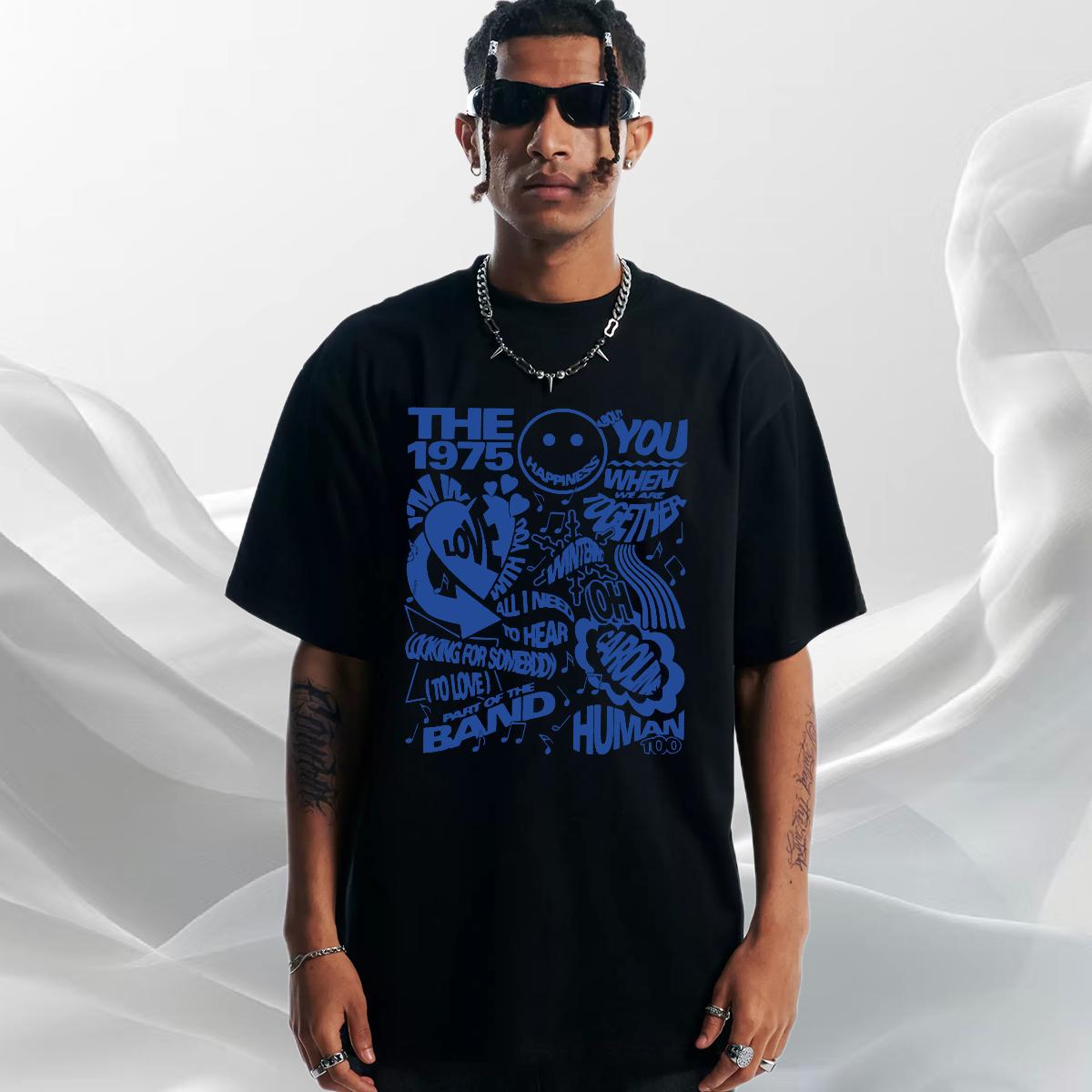 Cool Design T shirt Street wear Hip Hop Breathable Crew Neck Cotton Tshirt for Man Woman Designer Customized Print Top Tees