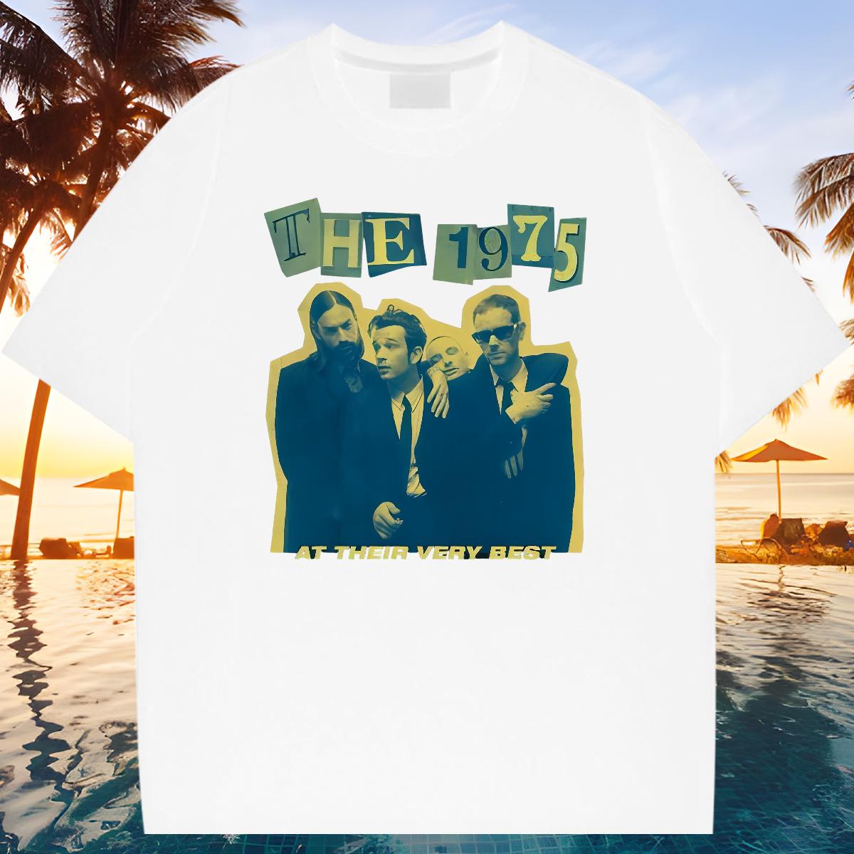 5A T Shirts Men Hip Hop Cotton Breathable Soft Men Tops Tees Fashion Plus Size Cartoon Tops Tees