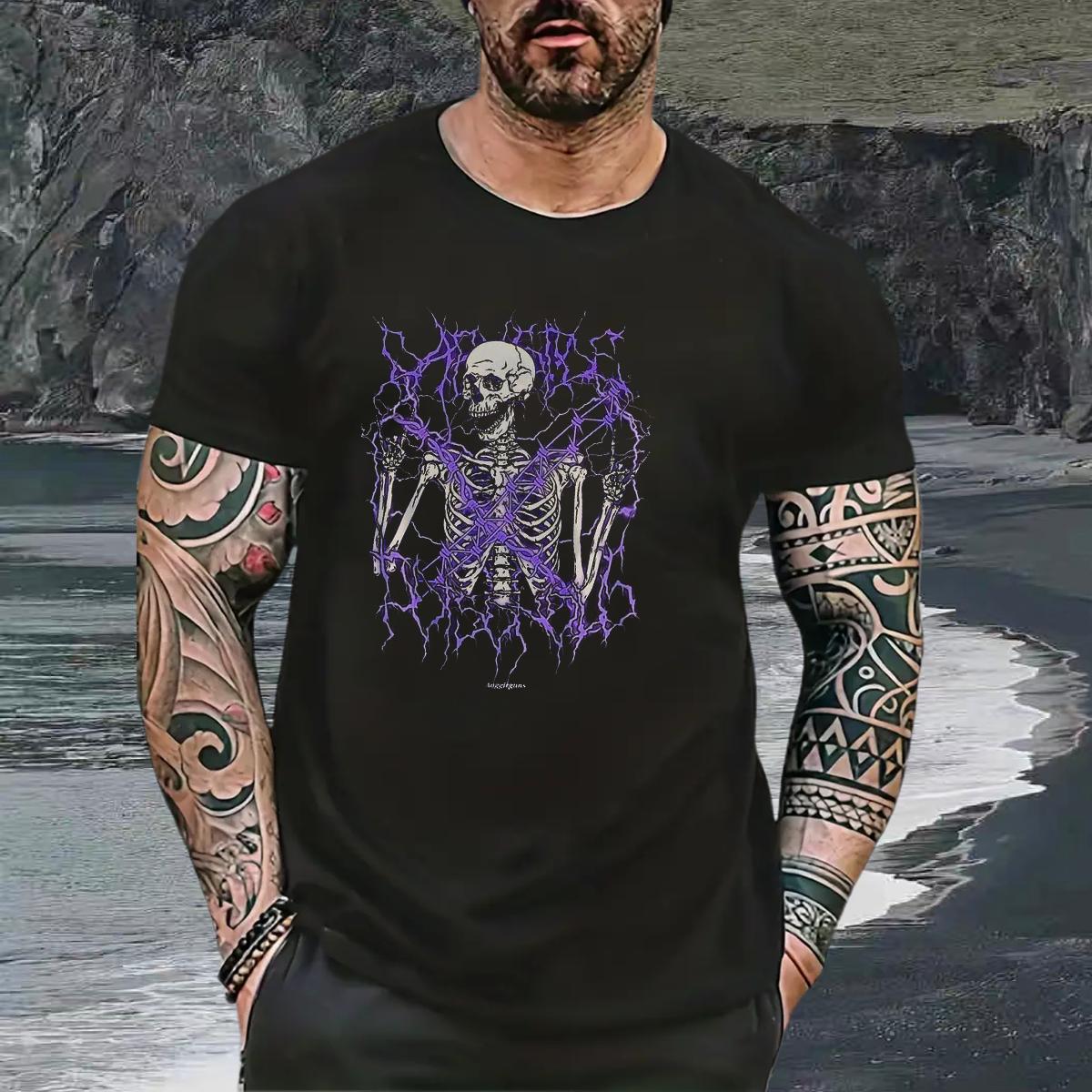 Soft Mens T Shirts Breathable Short Sleeve Hip Hop Mens Tshirts Anime Customized Tees