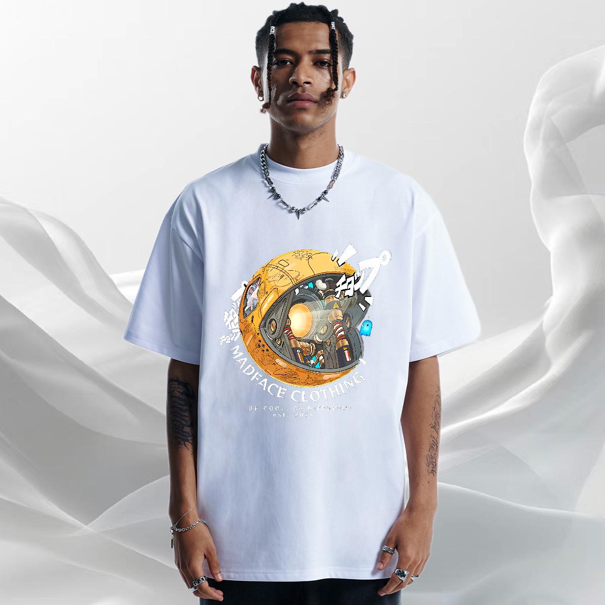 Unisex T Shirt For Man Cotton Breathable Short Sleeve High Street Hip Hop Mens Tshirts DIY Logo New Designer Tees Shirts