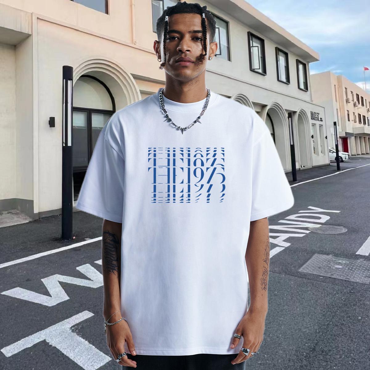 Fashion Designer T-Shirts for Men Custom Printed Men Tshirts Beach Breathable Short Sleeve Cool Design Tees Shirts