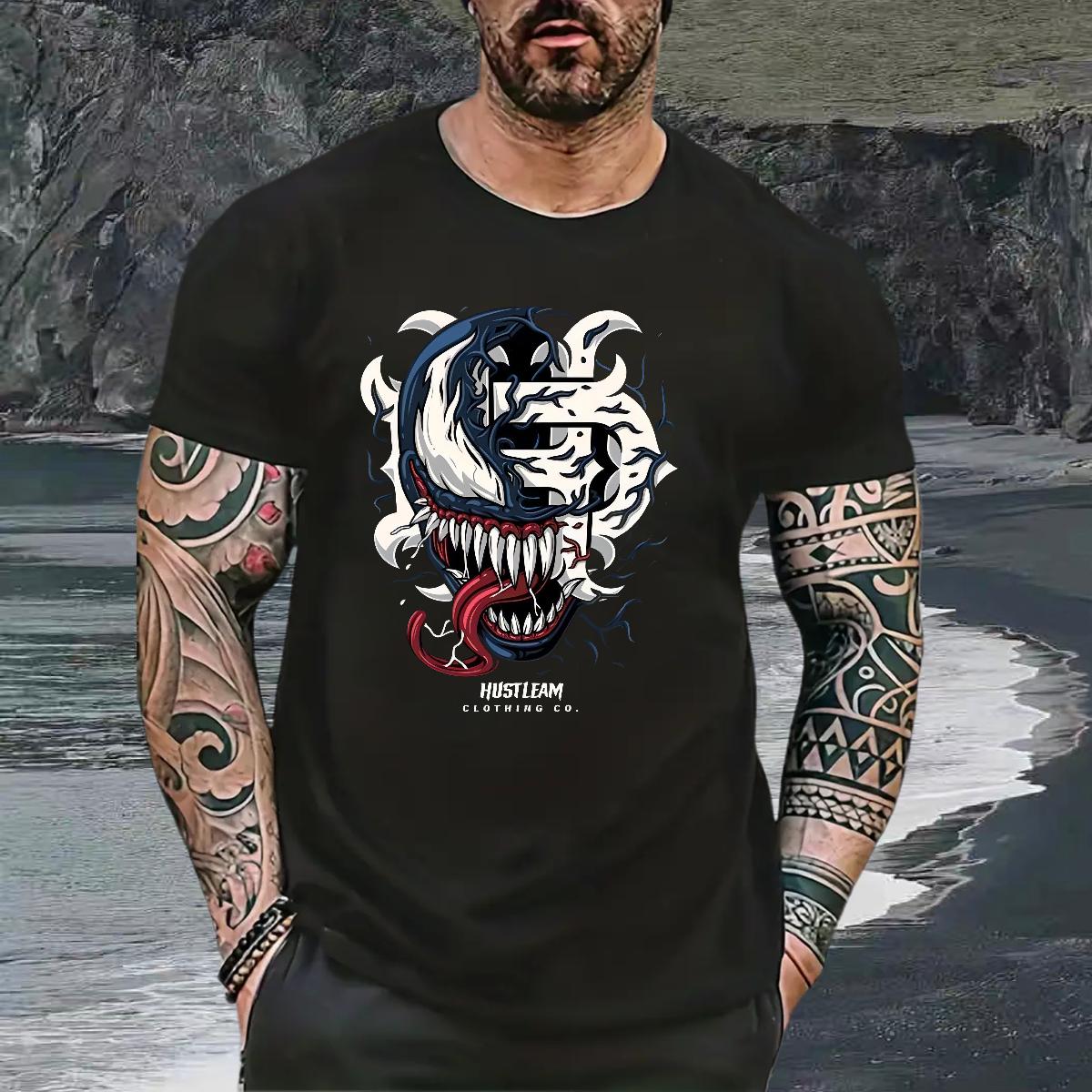 Designer Man T Shirts Summer Casual Round Neck Short Sleeve Tshirts Casual New Custom Printed Tops
