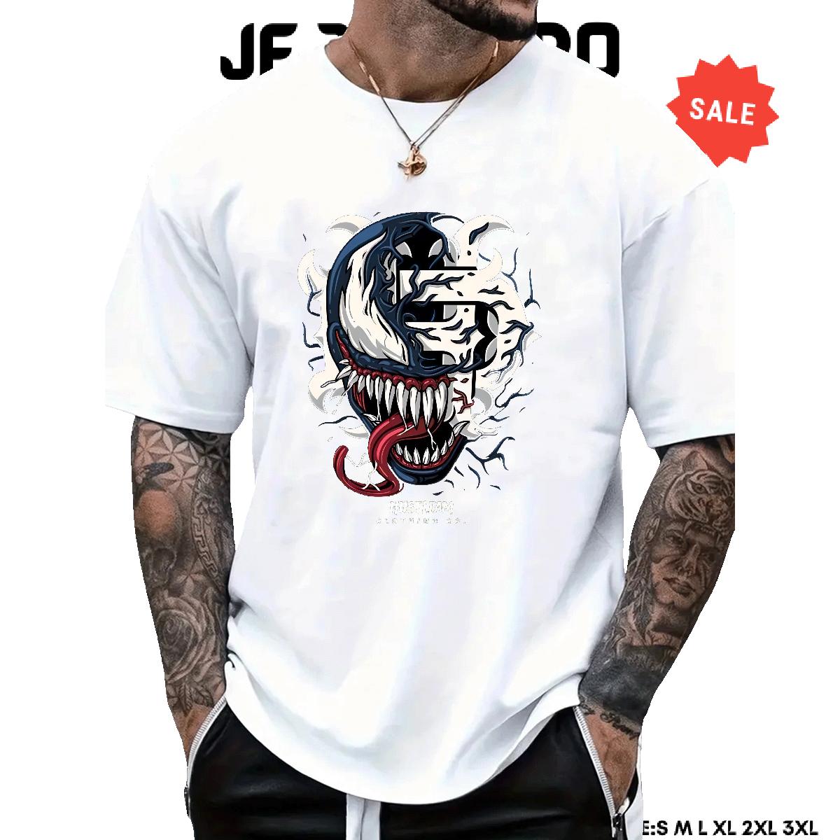 Customized T Shirts Men DIY Printed Men Tees Casual Cotton Breathable Soft Loose Fit Tees Shirts