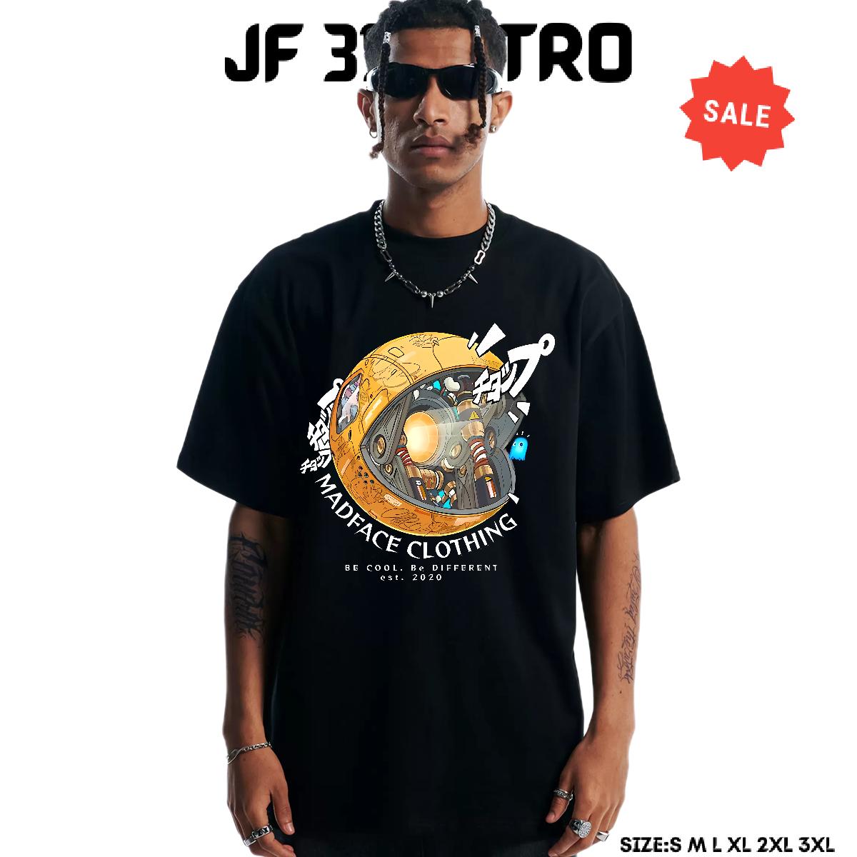Loose T-Shirts for Men Breathable Crew Neck Anime Printing Street Men Clothes T-Shirt Cartoon Print Classic Casual Tees Shirts