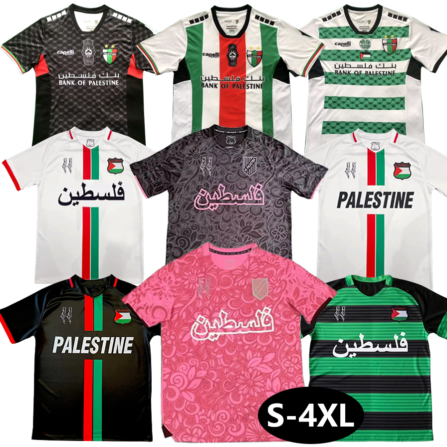 23 24 25 Men Palestine soccer Jersey Commemorative Football Shirt 2023 2024 3XL 4XL Fans Player home 2025 Palestinian long Short sleeves Sports Training uniform
