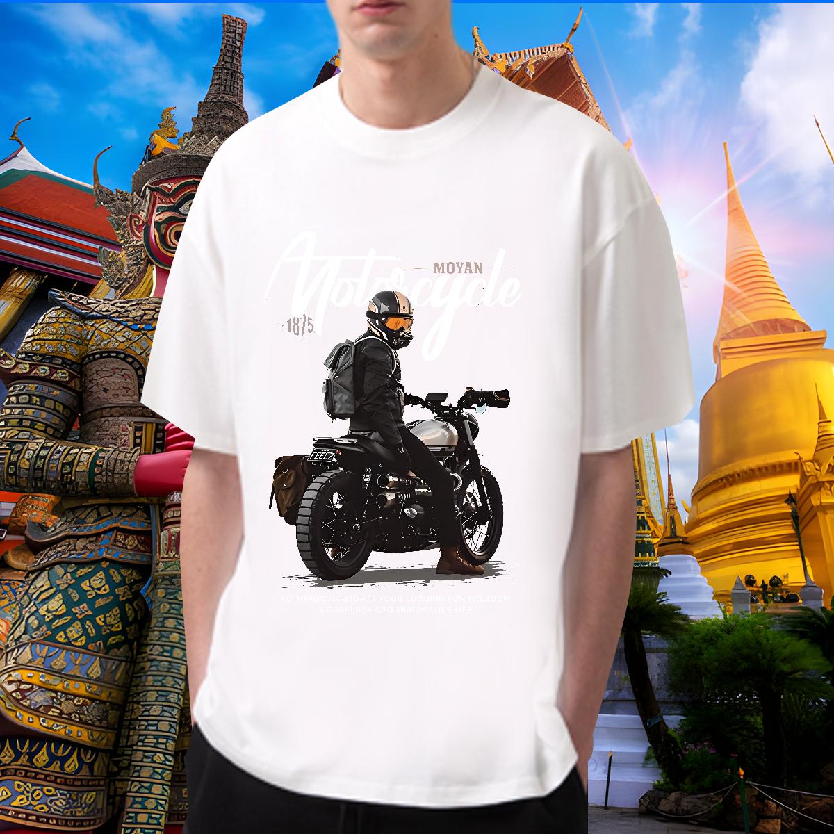 Fashion Casual T Shirts Men Oversized S-3XL Home Outdoor Men Tees Breathable Short Sleeve Loose Fit Tops Shirt