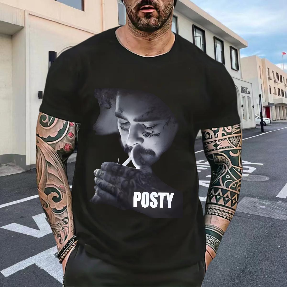 Fashion T shirt Custom Anime Men Tops Tees Spring Summer Short sleeve Cotton Soft Classic Tops Tees
