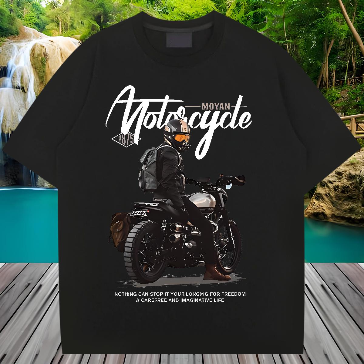 Casual New Men T Shirts Oversized Daily Wear Men Clothes T-Shirt Cotton Breathable Designer Tshirts