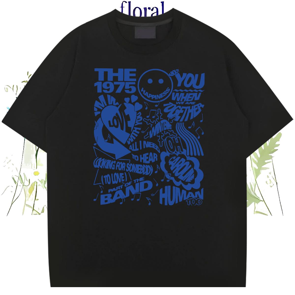Fashion New T Shirts Men Round Neck Short Sleeve Street wear Hip Hop Men Tees Custom Cartoon Wholesale Tee Shirt