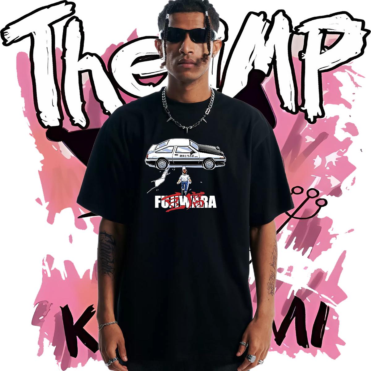 Classic T Shirt For Man Cartoon Printing S-3XL Mens Tshirts Hip Hop Cotton Breathable Brand Clothings
