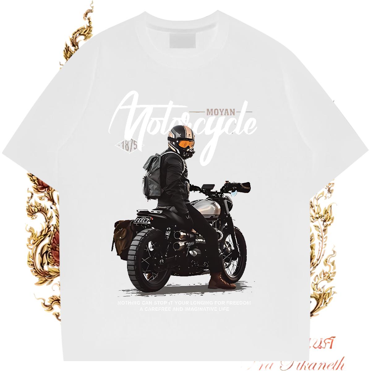 Stylist T Shirt For Man Custom Printed Daily Wear Men Tshirts Breathable Short Sleeve Loose Tshirts