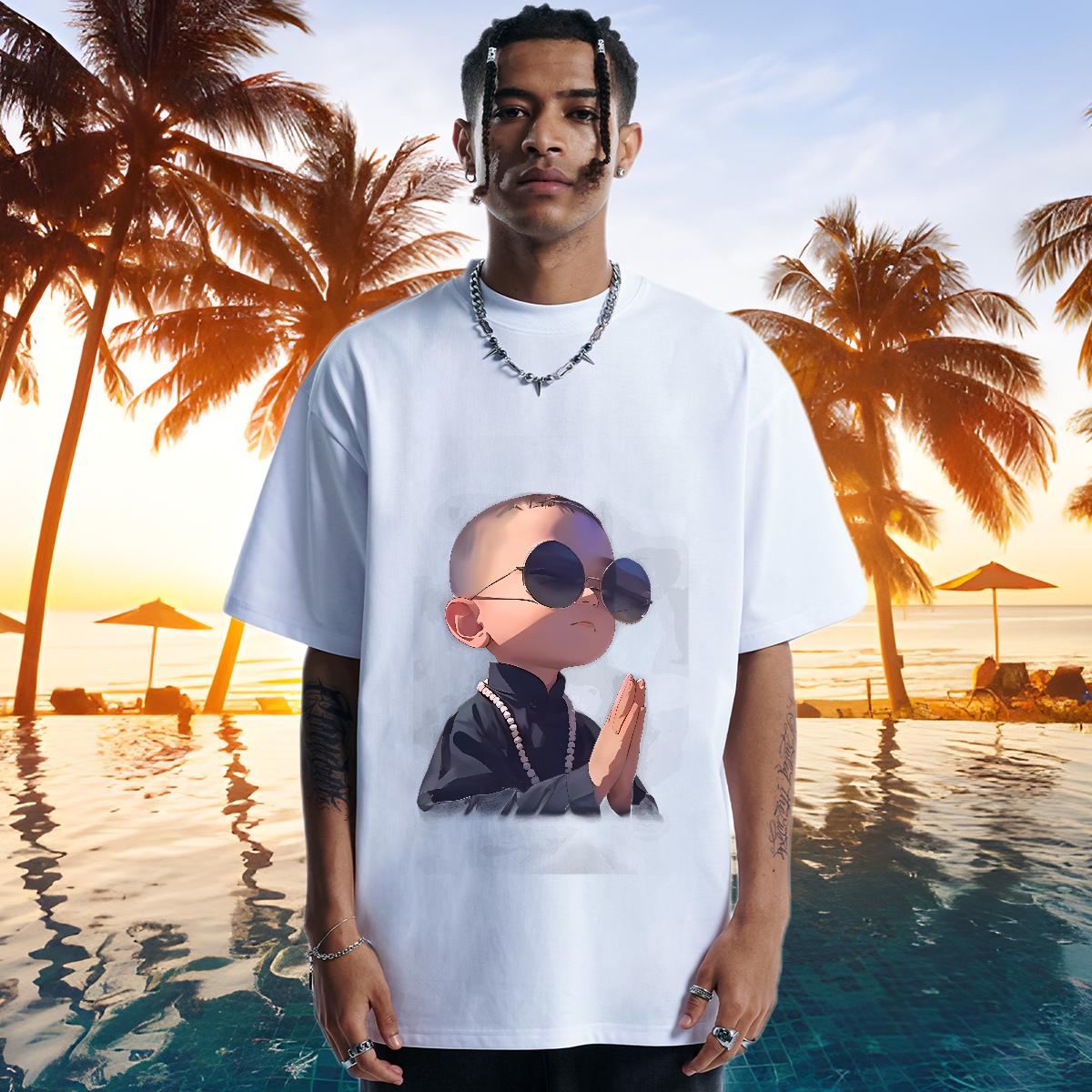 High Quality T Shirt For Man Street Breathable Short Sleeve Men Tees 2024 Designer Custom Printed Tee Shirt