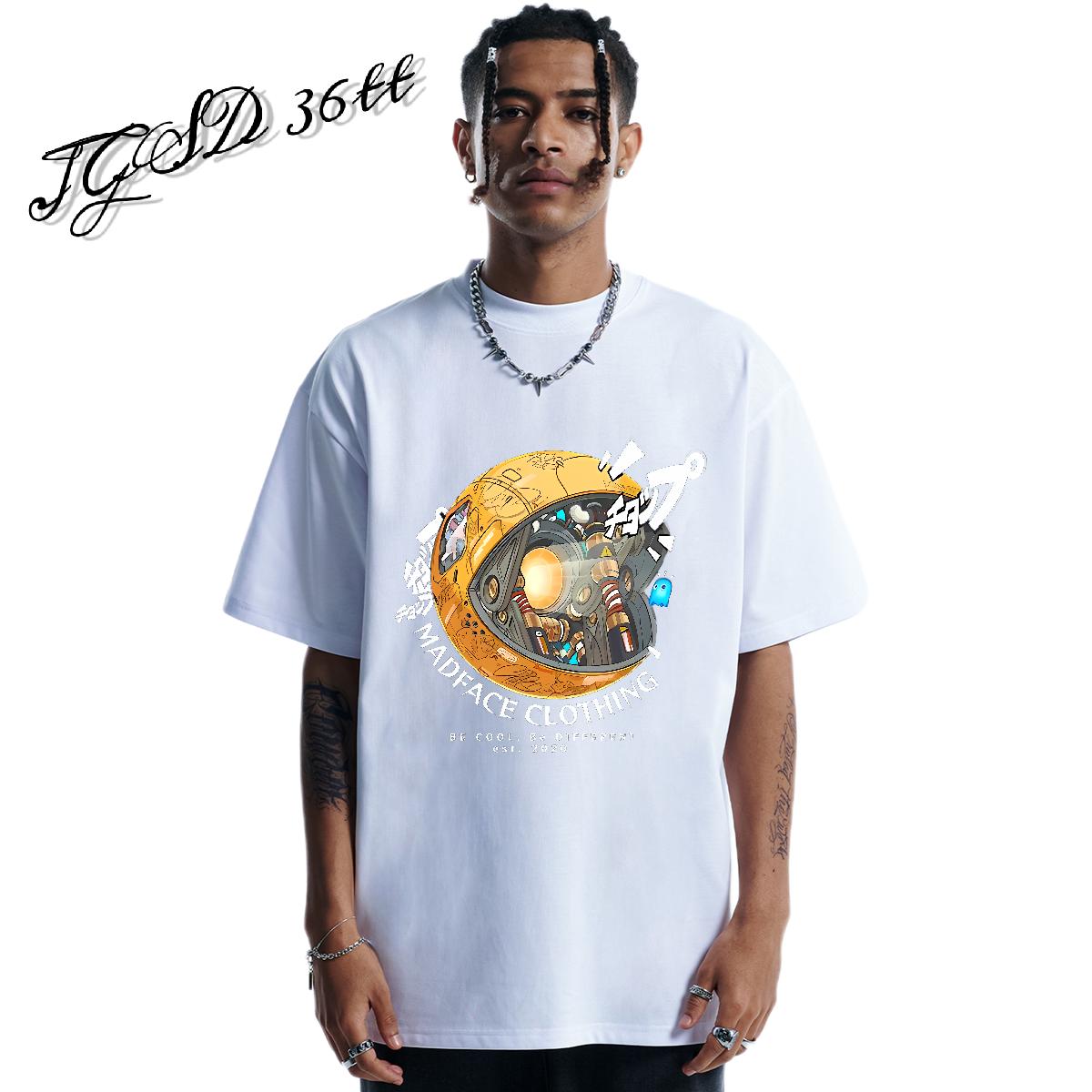 Custom Mens T Shirts Custom Anime Beach Mens Tshirts Breathable Crew Neck 5A Tee Shirt