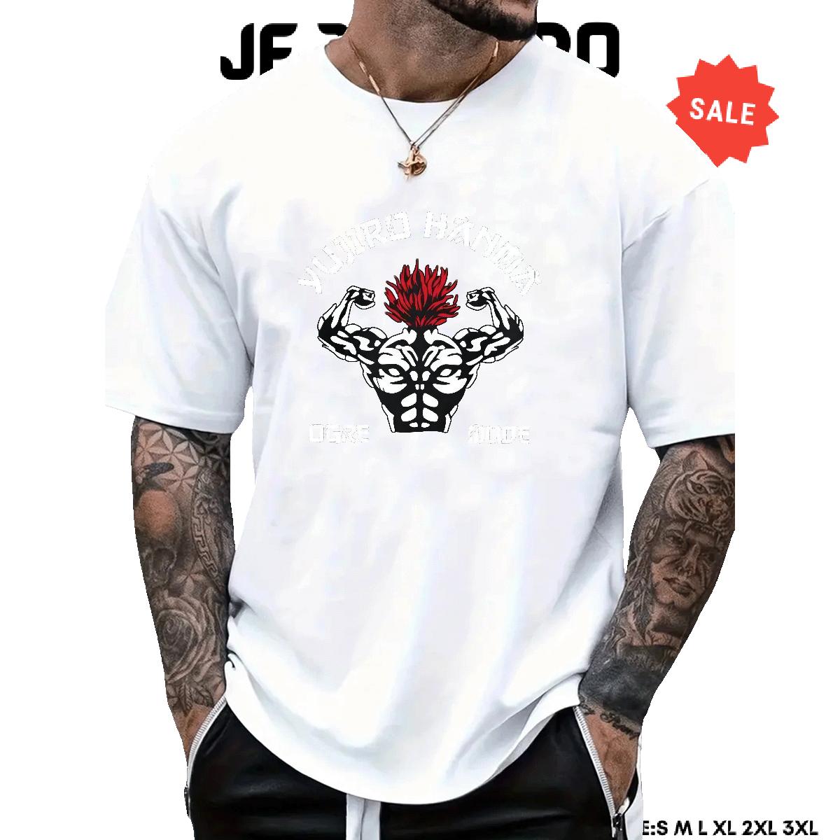 Casual New T Shirt For Man Cartoon Print Tshirt for Man Woman Sport Breathable Crew Neck High Quality Polos