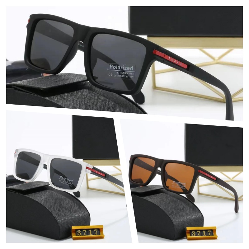 Mens Designer Sunglasses fashion Outdoor Shades women fashion triangle logo luxury Full Frame Sunshade mirror polarized UV400 protection Glasses With box