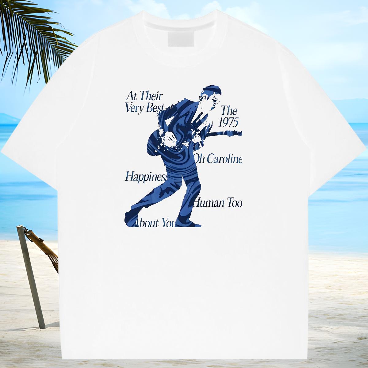 Brand T-Shirts for Men Breathable Crew Neck Street Men Clothes T-Shirt DIY Printed Custom Tees