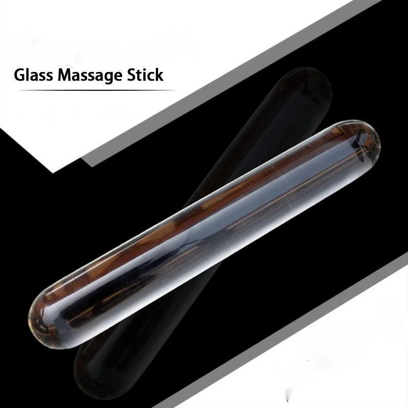 Crystal Clear Glass Dildo Anal Plug G-spot Stimulates Female Masturbation Adult Sexual Toys 240516