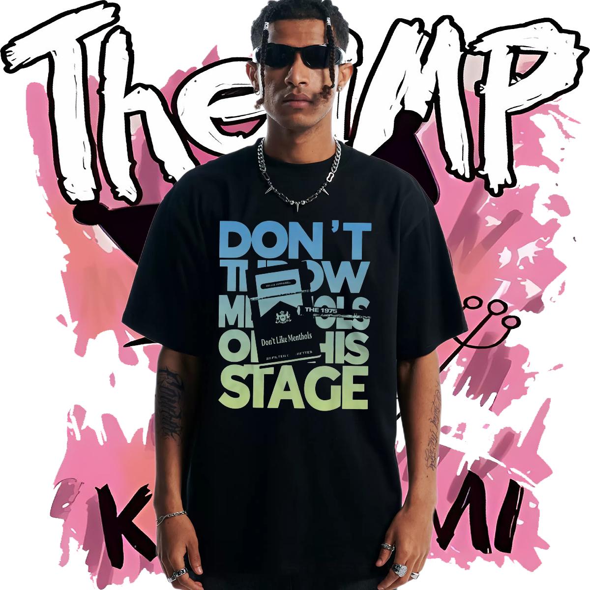 Designer Fashion T-Shirts DIY Anime Men Tops Tees Street wear Hip Hop O-Neck Short Sleeve Cotton Comfortable Tops Shirt