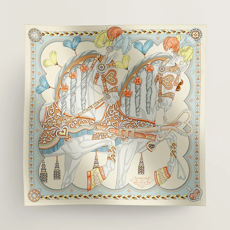 Top Brand H 2024 Summer Scarves Super Silk Quest Scarf Hand rolled H Twill Silk Square Scarf Classic Letter Pattern Designer Shawl Scarves