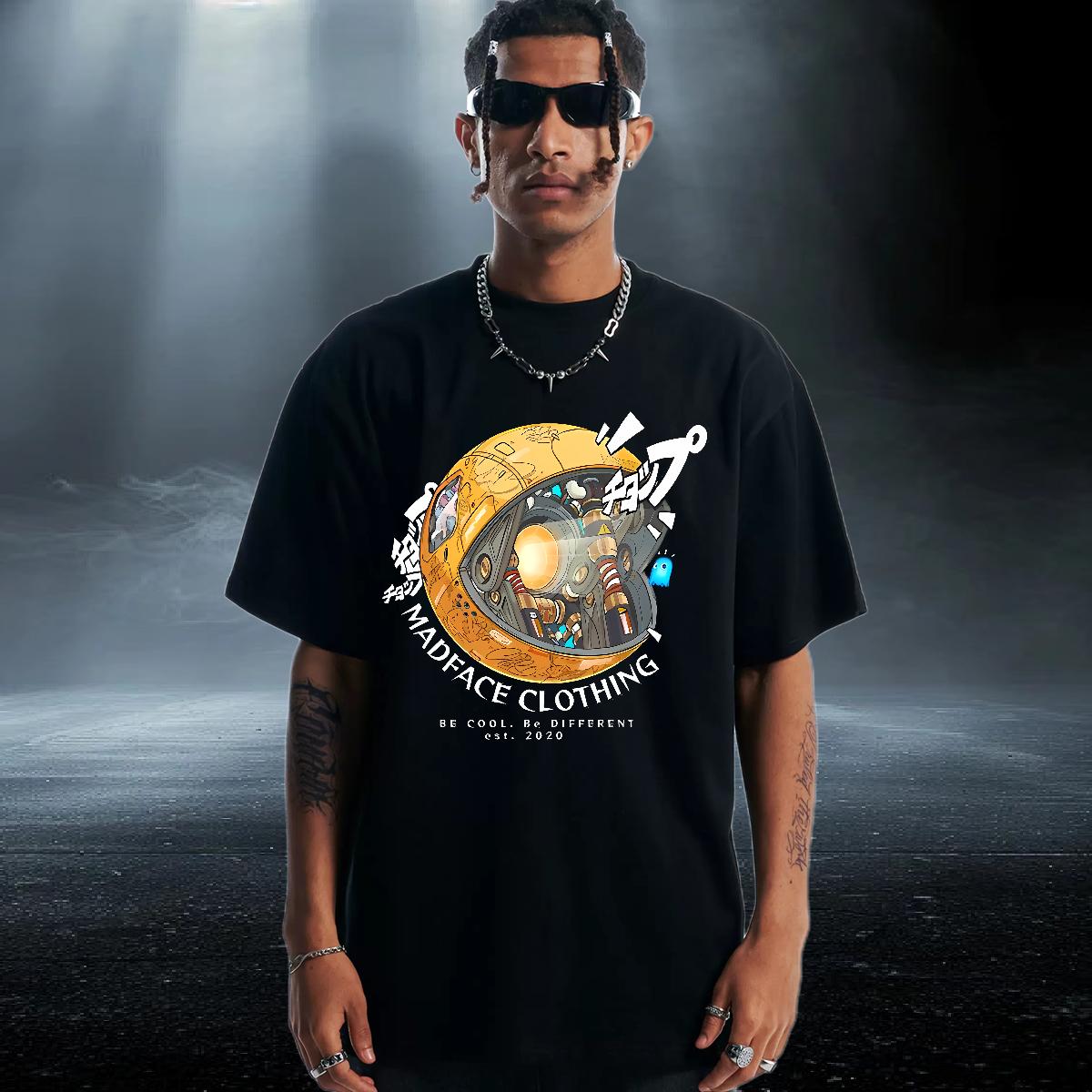 Designer T-Shirts for Men Cotton Breathable Soft High Street Hip Hop Men Tshirts Custom Print Plus Size 2024 New Tee Shirt