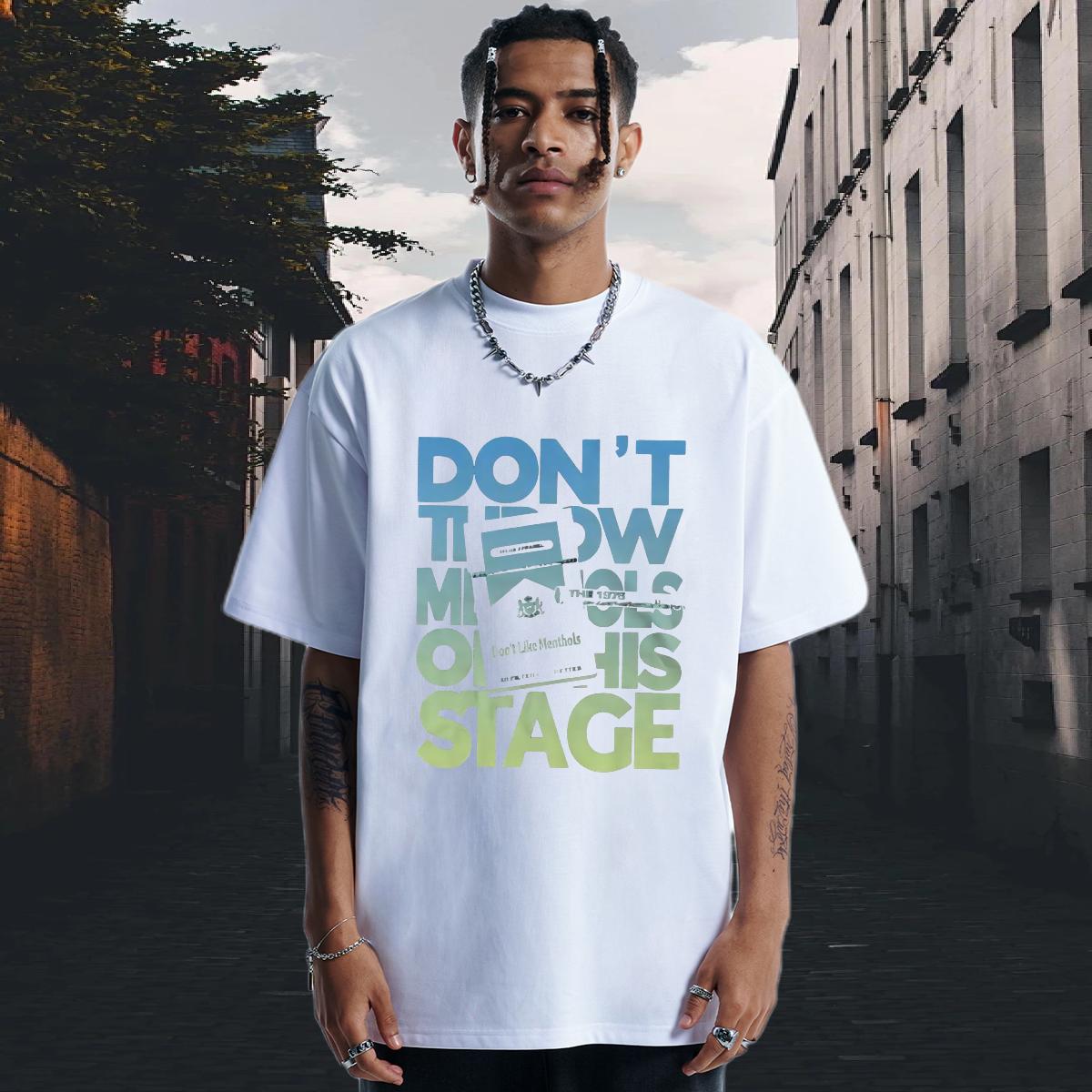 Comfortable Mens T Shirts Cotton Breathable Short Sleeve Street Tshirt for Man Woman Black Oversized Stylist Tee Shirt