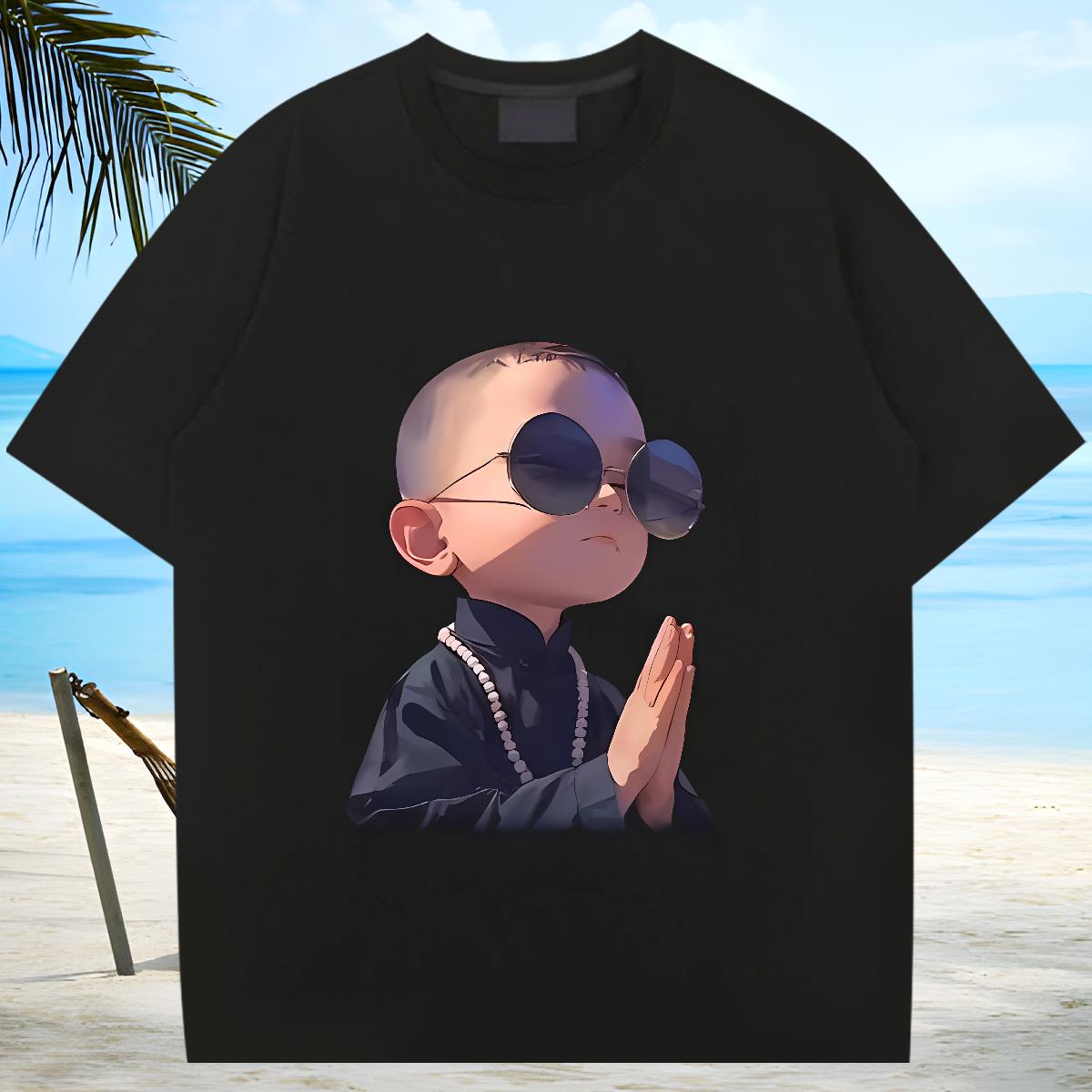 Classic T Shirt For Man Beach Short Sleeve Cotton O-Neck Men Clothes T-Shirt 2024 Custom Print Oversized Tshirts