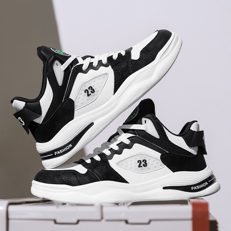 Sports Summer Leisure Breathable New Basketball Trendy and Versatile Free Shipping Unique Design Lace up Men Running Shoes Lhshoe