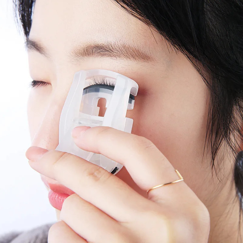6Pcs/Lot ABS Nature Curly Eye CARDS Mini Portable Eyeliner Helper Manual Eyelash Curler HA480 240603
