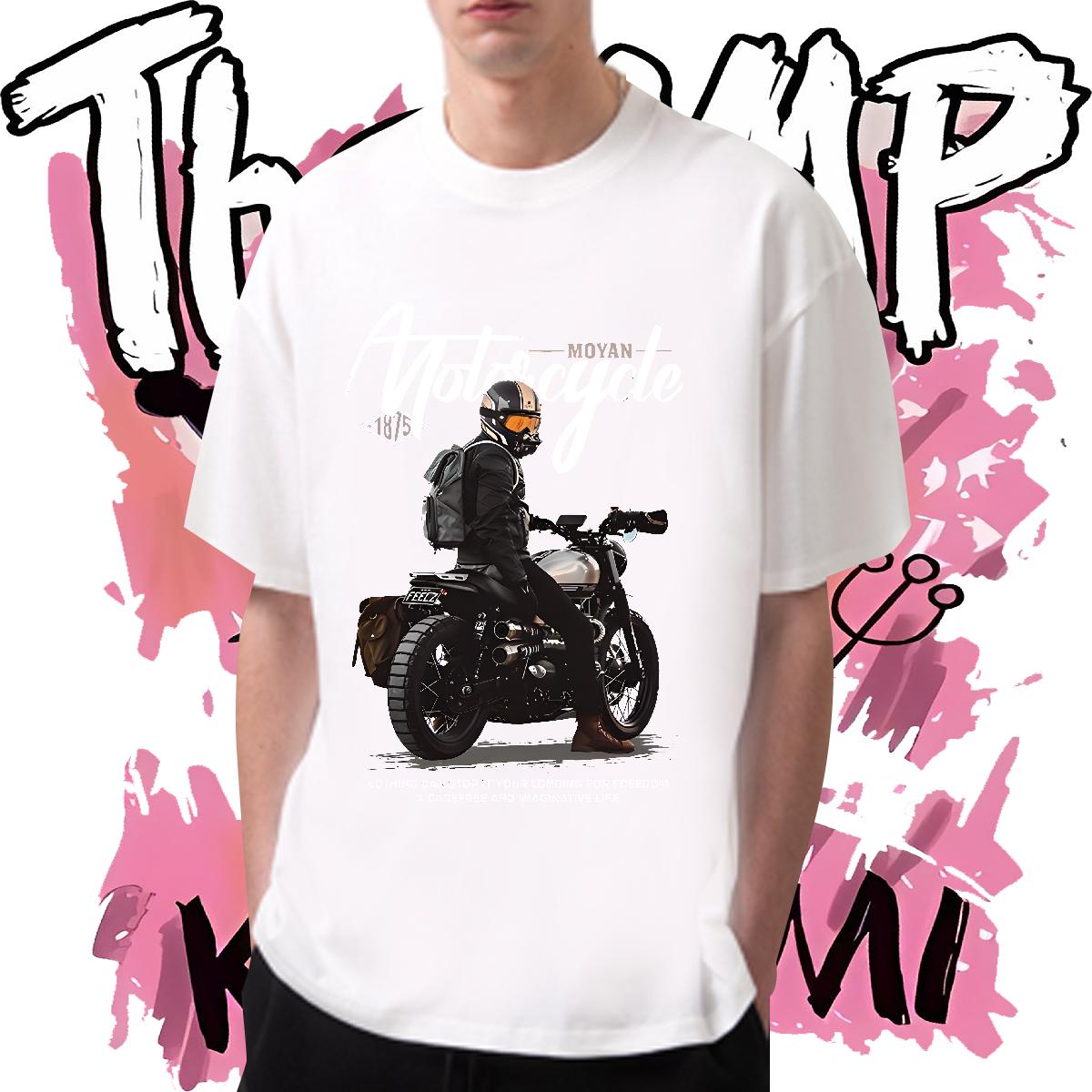 Designer Man T Shirts Crew Neck Cotton Breathable Summer Casual Men Clothes T-Shirt DIY DIY Customized Wear