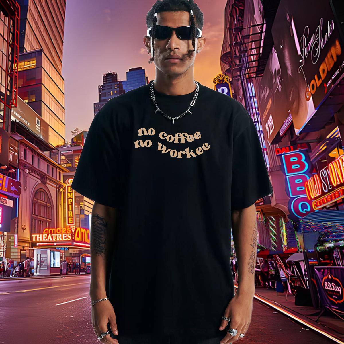 Cool T-Shirts Street Wear Breathable Crew Neck Men Tshirts New Designer Black Oversized Tshirts
