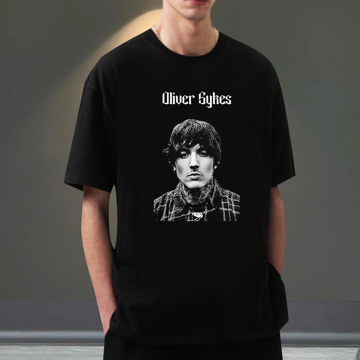 DIY Men T Shirts Oversized Street Wear Men Clothes T-Shirt Crew Neck Cotton Breathable Cool Tees