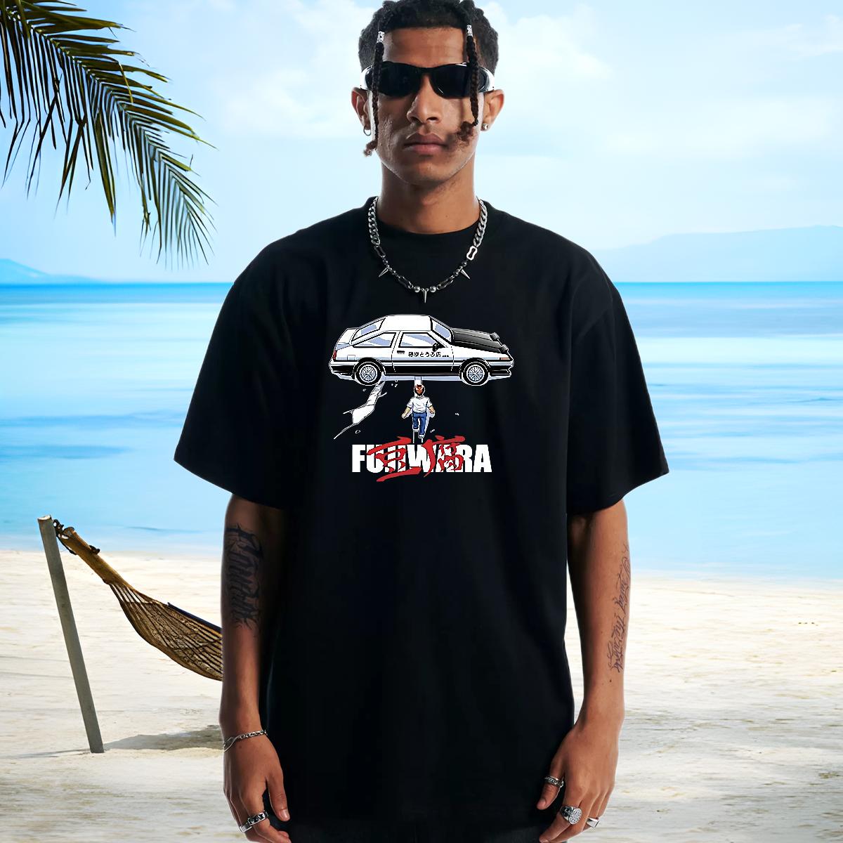 Cool Man T Shirts Cotton O Neck Short Sleeves Sports Casual Men Clothes T-Shirt Custom Printing DIY Customized Wear
