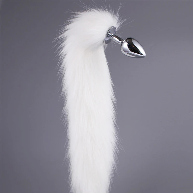 Fetish Cosplay Stage Props Anal Plug Fox Tail In Ass Sex Toys For Couples Bdsm Masturbators Adult Supplies Gay Prostate Massager 240603