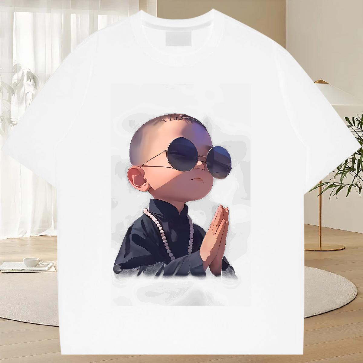 Brand T-Shirts for Men Home Outdoor Cotton Breathable Soft Men Tshirts Fashion DIY Printed Top Tees