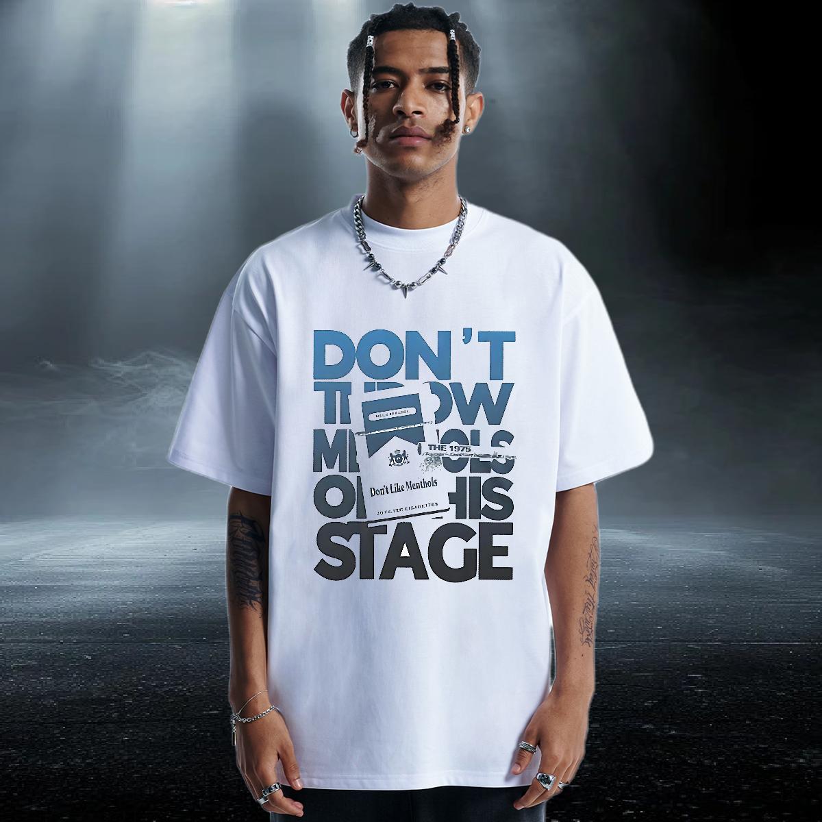 Popular T Shirt For Man Short Sleeve Cotton O-Neck Street Casual Men Tees Anime 2024 Tshirts