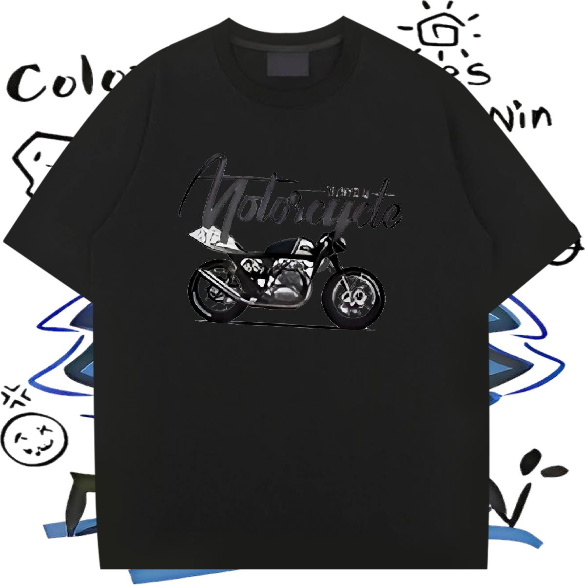2024 Designer T Shirts Men Black Oversized Daily Outfit Men Clothes T-Shirt Round Neck Short Sleeve Designer Wear