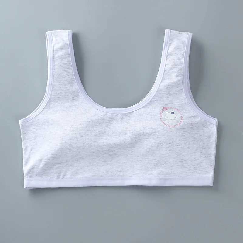 Camisole Camisole Girls bra cotton vest underwear vest summer no chest pad comfortable breathable bra training bra teens clothing WX5.31