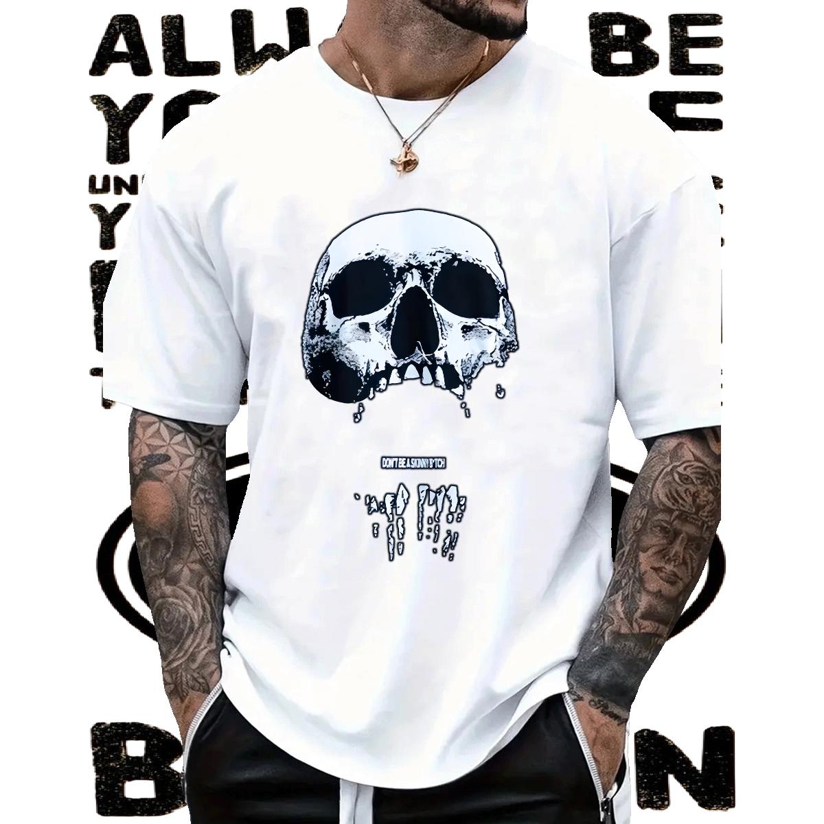 Loose Fit Man T Shirts Casual Cotton Breathable Short Sleeve Men Tops Tees New Arrival DIY Printed Clothings