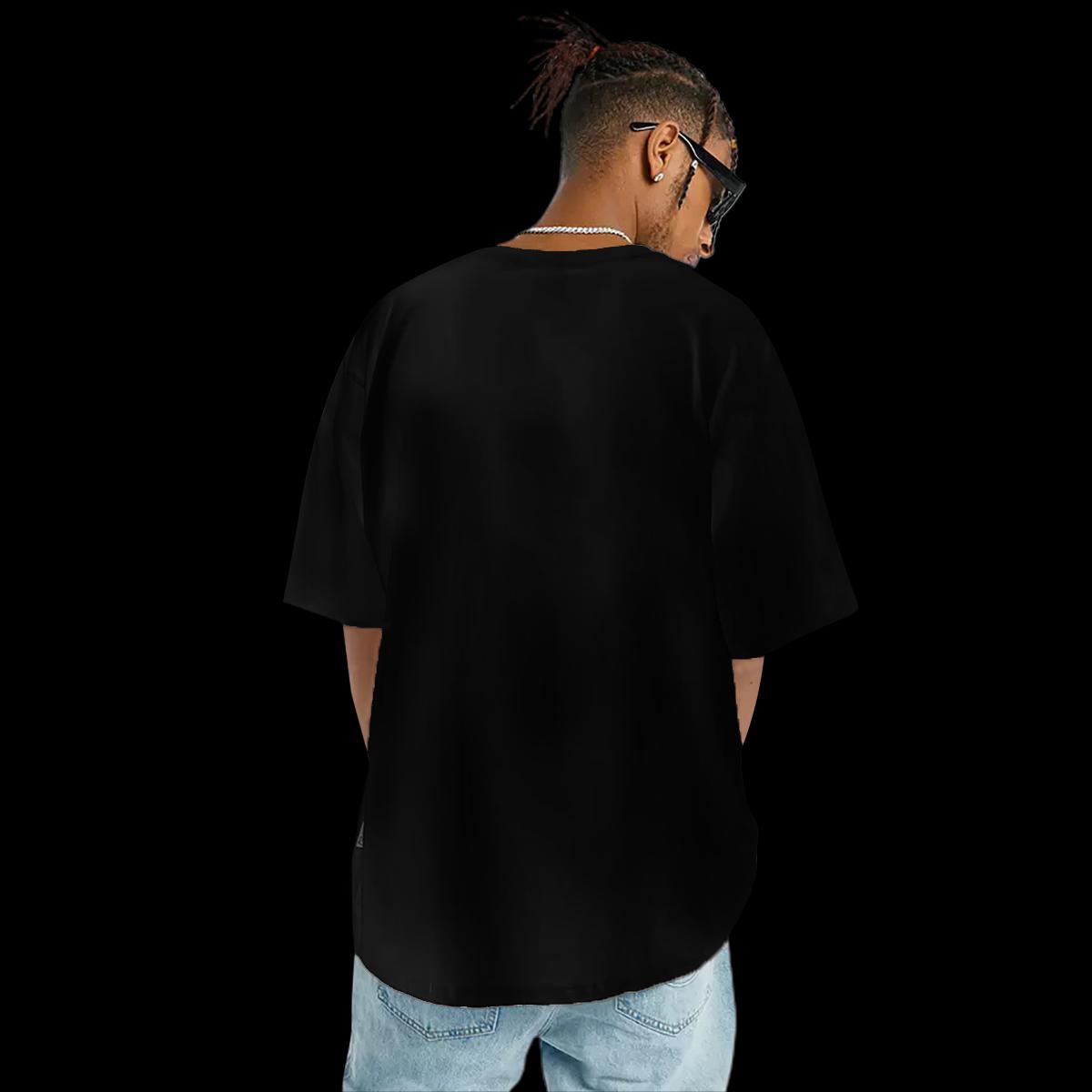 New Designer T-Shirts DIY Printed Men Tees Hip Hop Street Cotton Breathable Soft Wholesale Tshirts