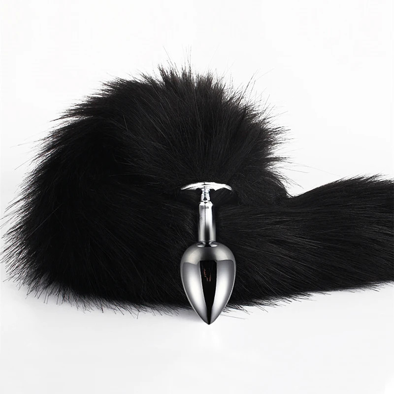 Fetish Cosplay Stage Props Anal Plug Fox Tail In Ass Sex Toys For Couples Bdsm Masturbators Adult Supplies Gay Prostate Massager 240603