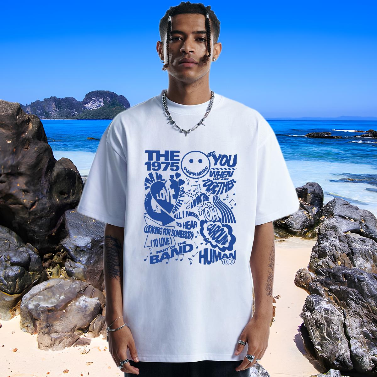 Soft Mens T Shirts Street wear Hip Hop Cotton Breathable Soft Tshirt for Man Woman New Plus Size Cartoon Tees